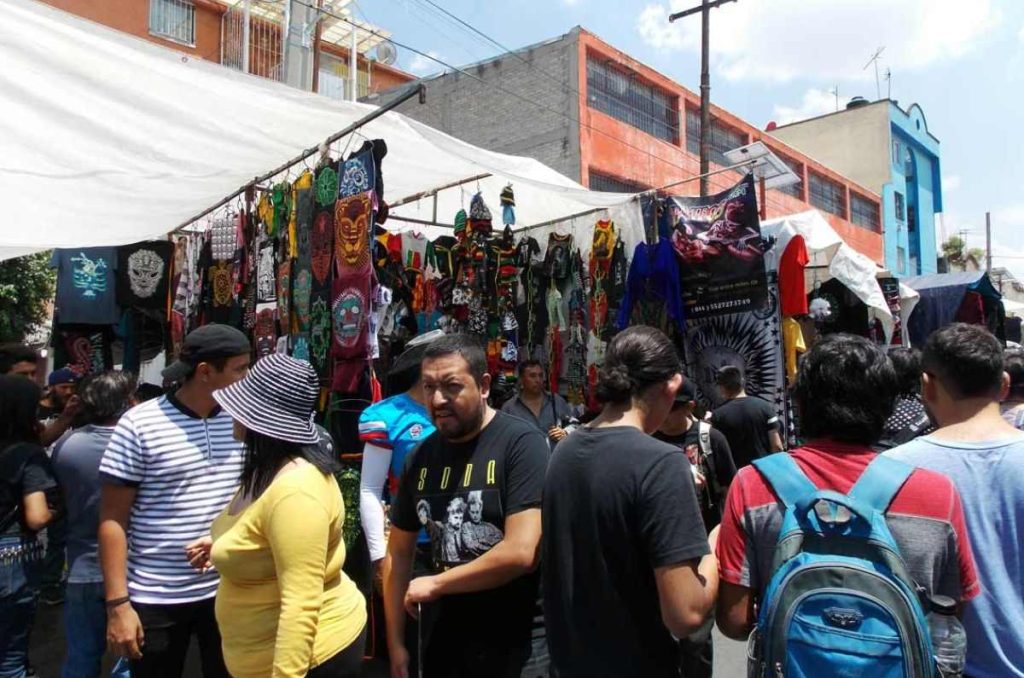 Celebracion del aniversario 43 del Tianguis del Chopo de la CDMX