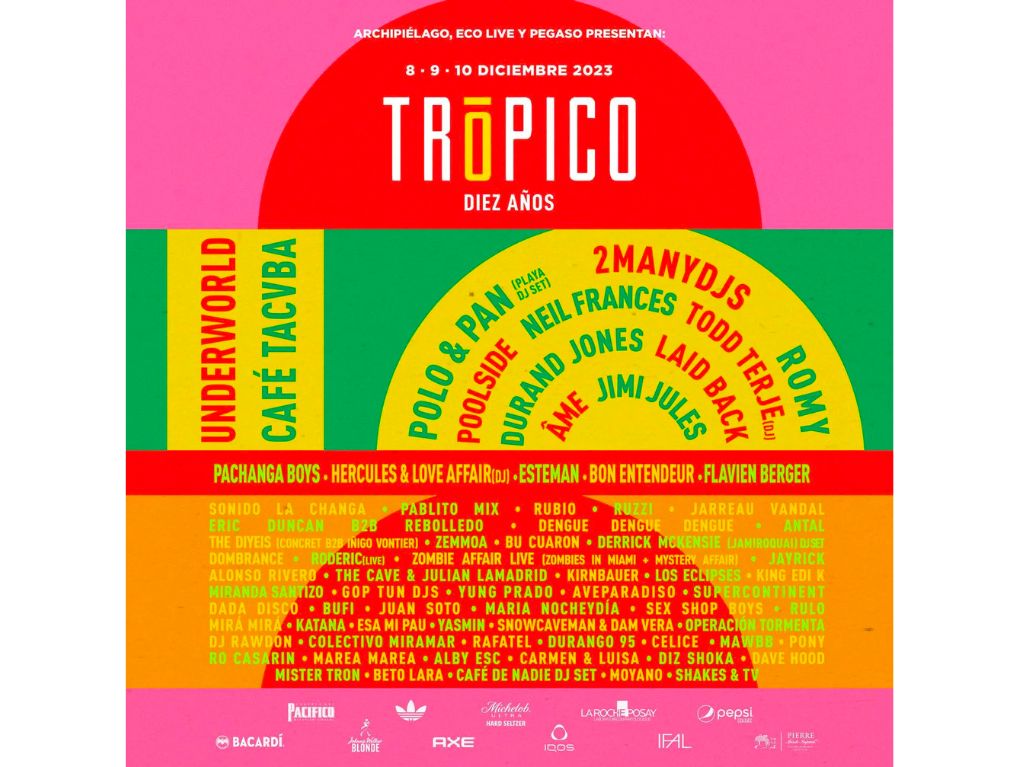 Festival Trópico Cartel 2023