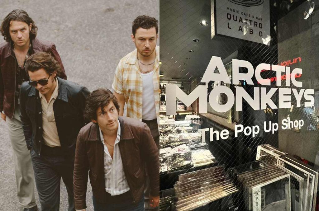 Arctic Monkeys tendrá su Pop Up Store en CDMX previo a sus conciertos en el Foro Sol