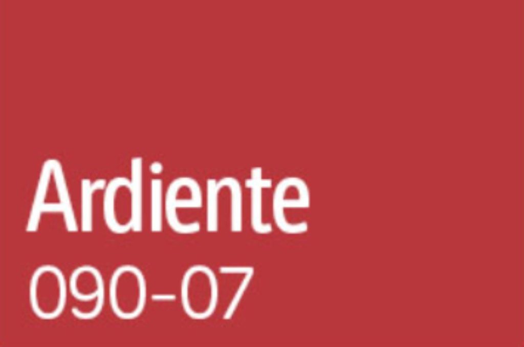 Ardiente color del año 2024