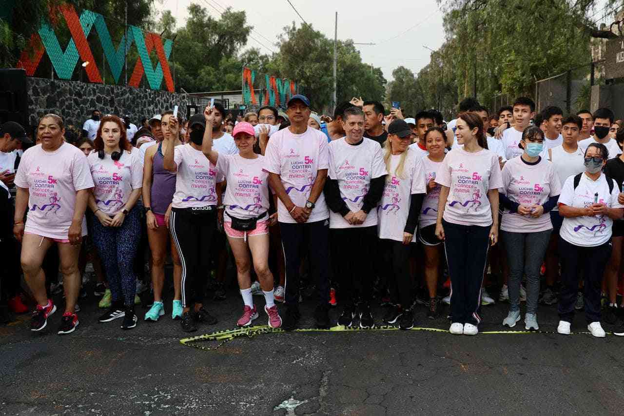 Segunda carrera Lucha contra Cáncer de Mama en Coyoacán