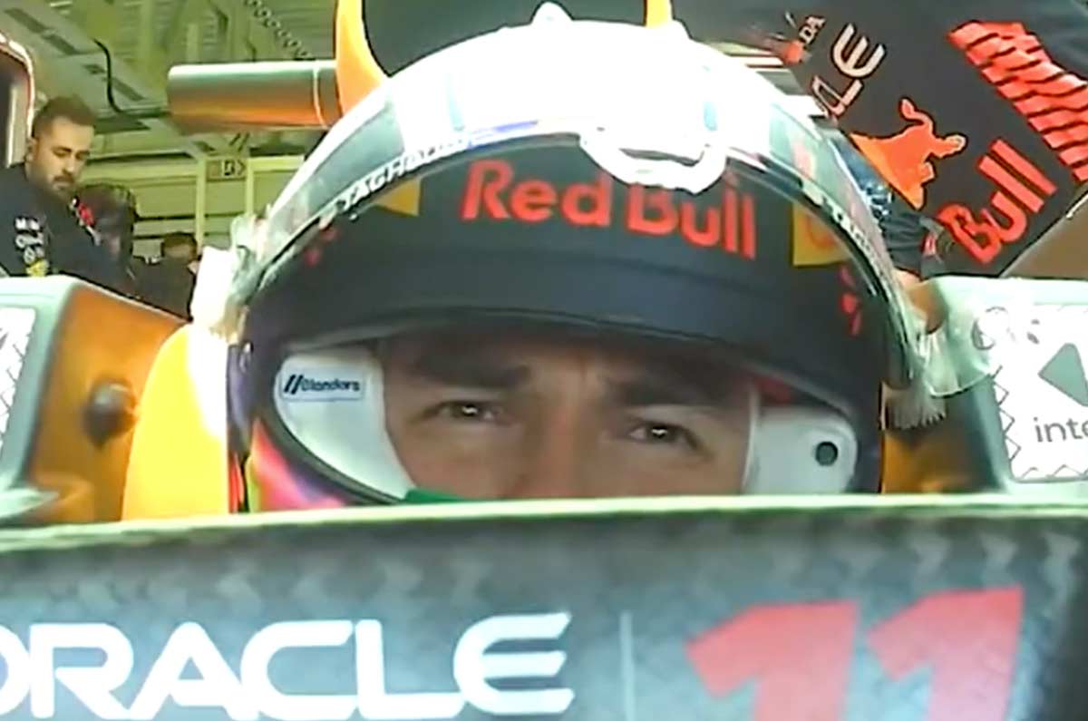 Checo Perez se tomará un descanso de la F1…