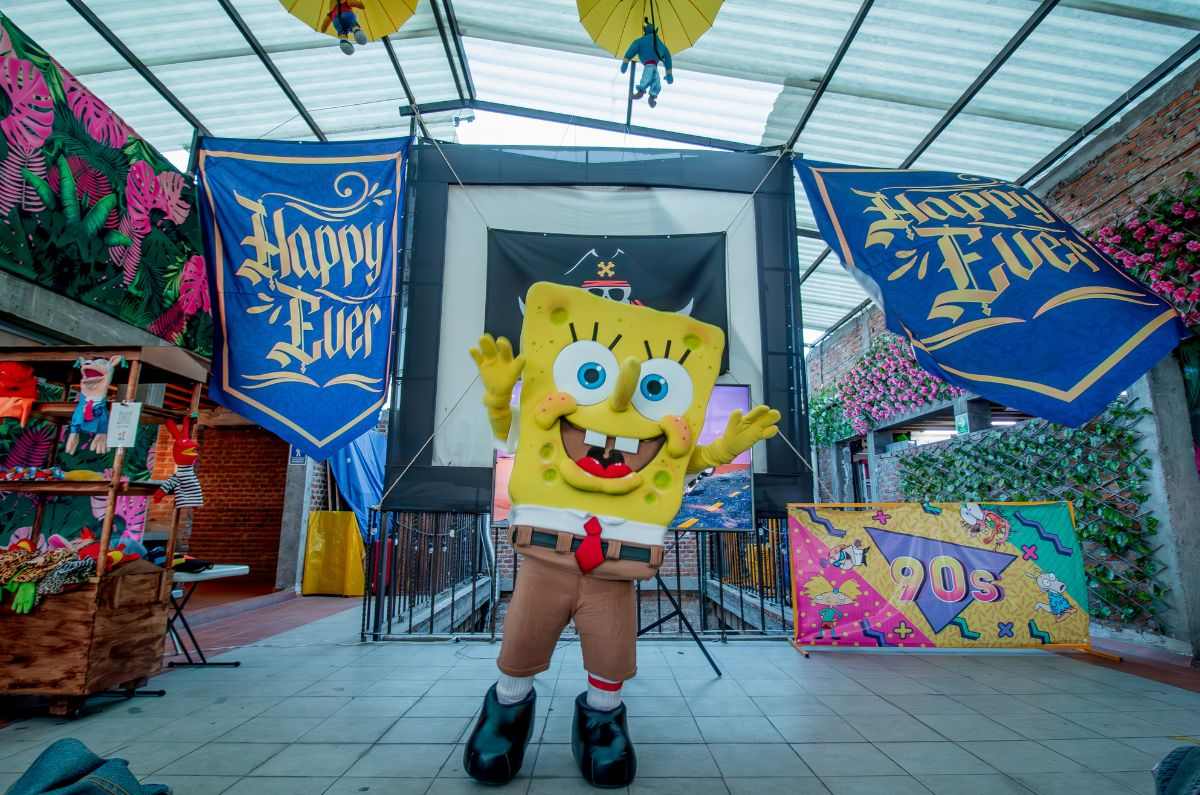 Vive la fabulosa experiencia Dulce o Truco Medusa Party junto a Bob Esponja