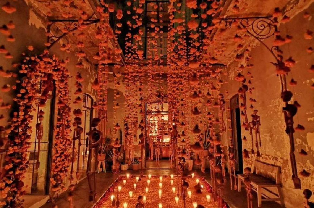 En este lugar tienen un Altar de Muertos con música y ballet en CDMX