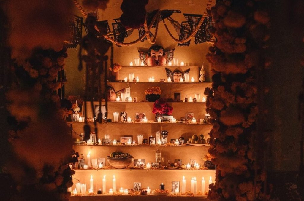 Así se llega al Altar de Muertos con música y ballet en CDMX