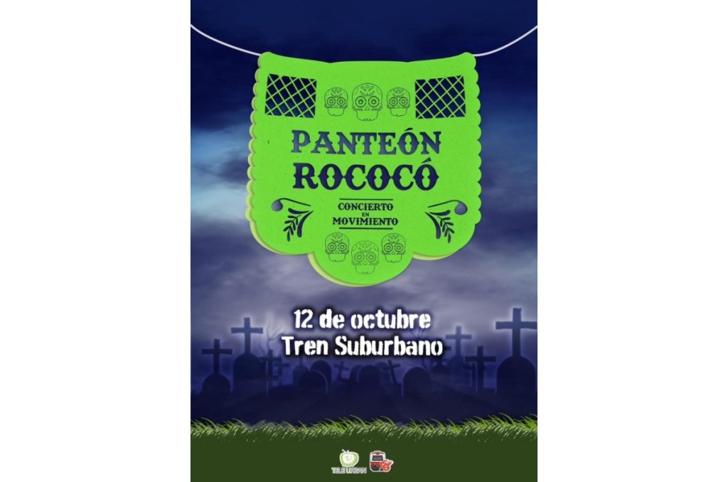 Panteón rococó tren suburbano 