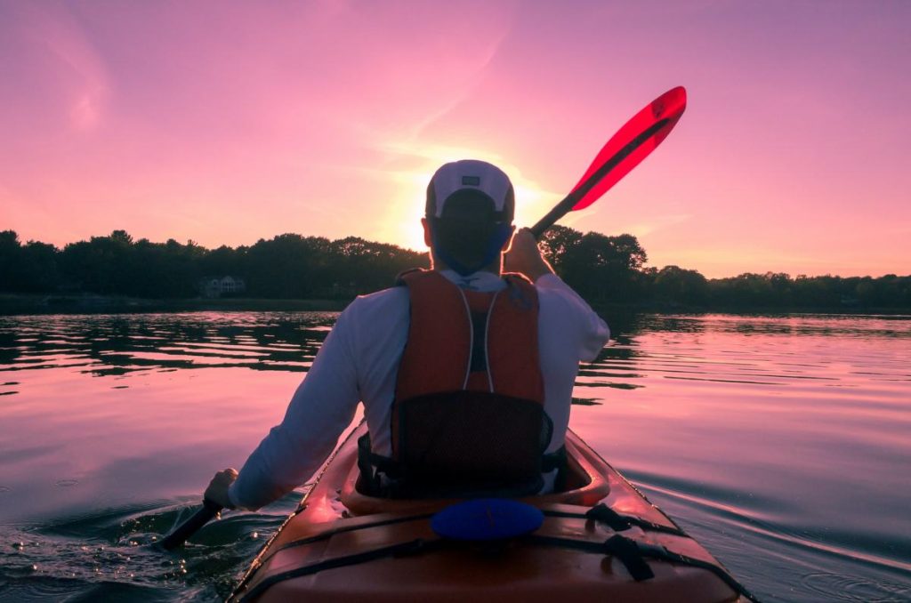 Paseo en kayak para ver el eclipse en CDMX
