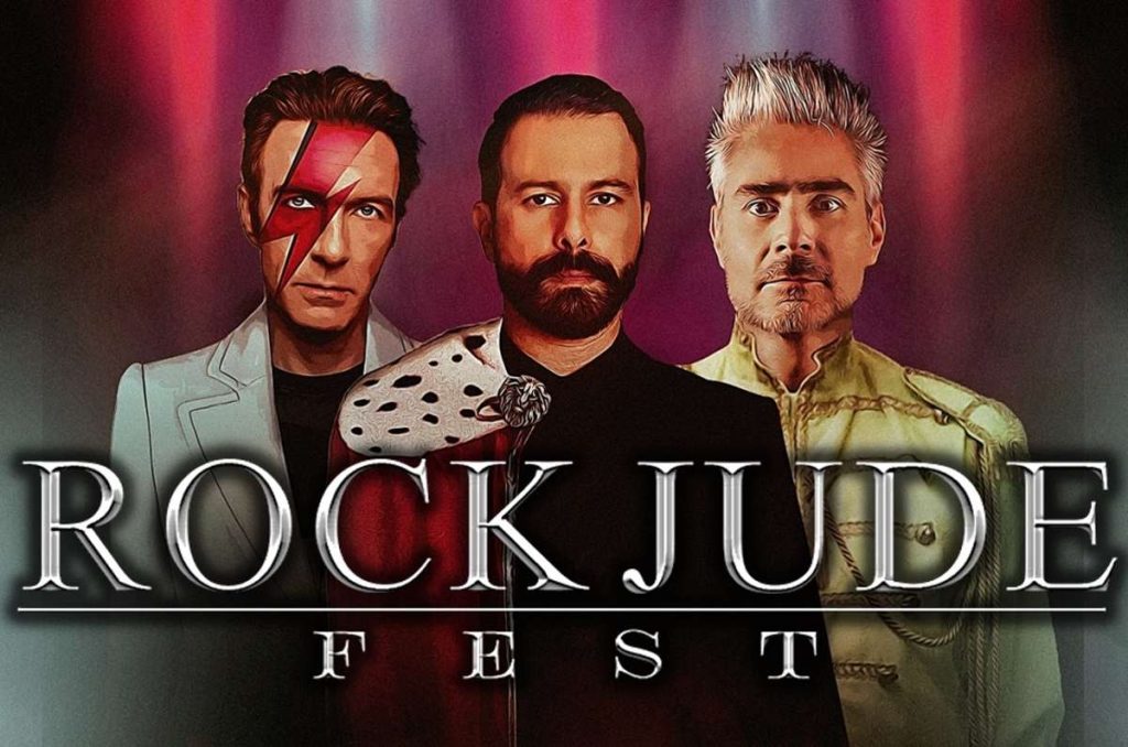 Rock Jude Fest, el proyecto de Daniel Gutiérrez, Leo de Lozanne y Víctor Carré, dará un concierto tributo en CDMX dirigido a The Beatles, Queen y David Bowie