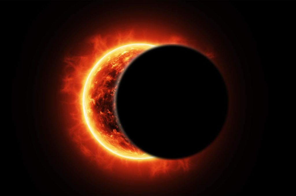 transmisión eclipse solar en vivo