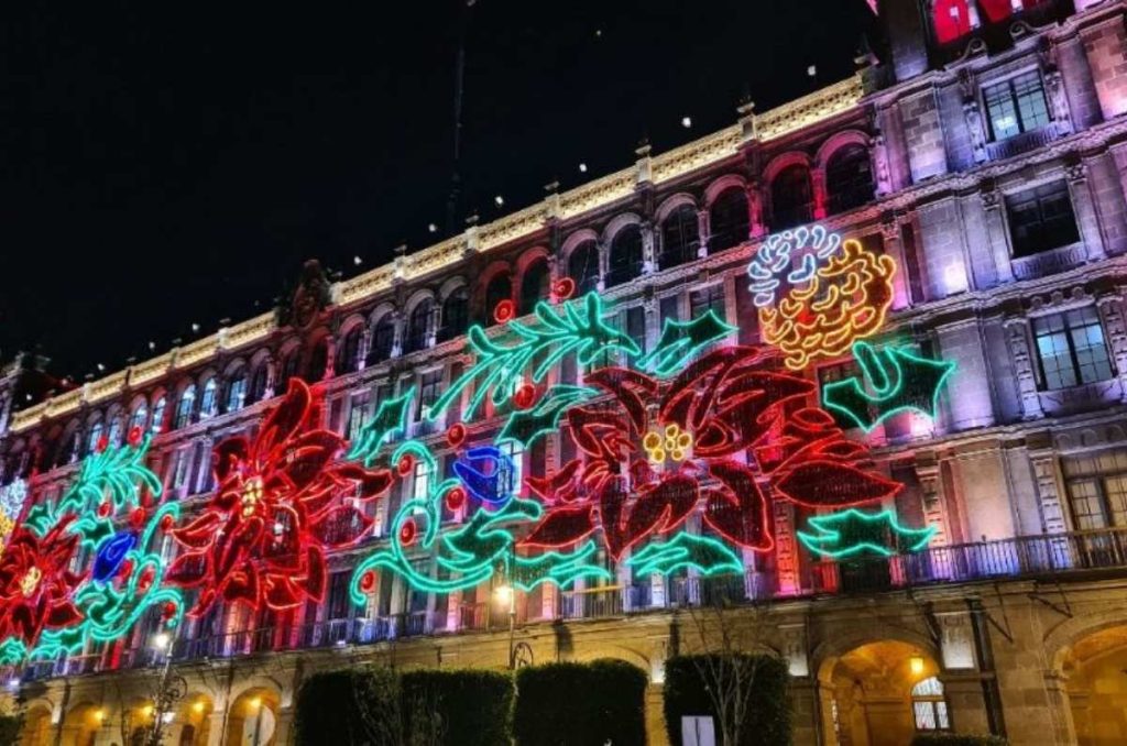 ¡Es oficial! Habrá alumbrado navideño en el Zócalo de la CDMX 2023