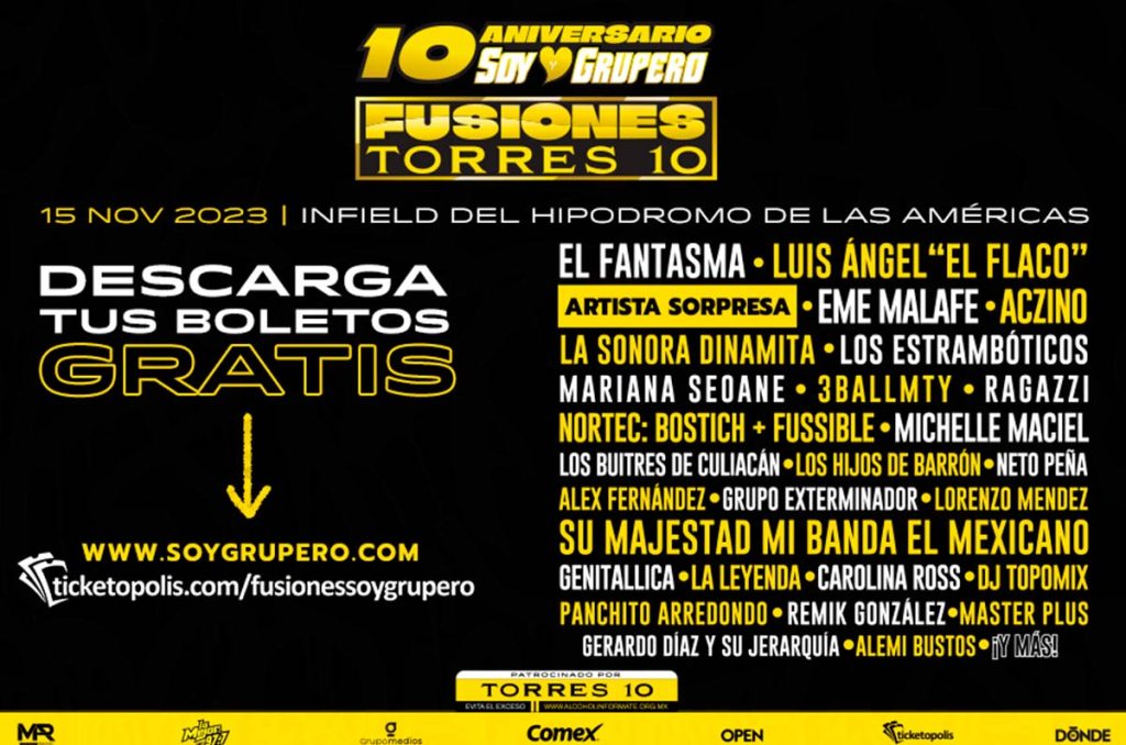 10° aniversario Soy Grupero
