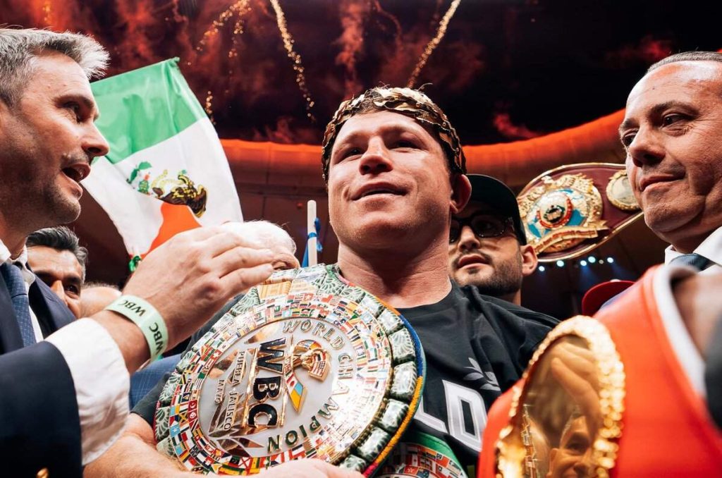 ¡Nombran al Canelo Álvarez como el boxeador del 2023!