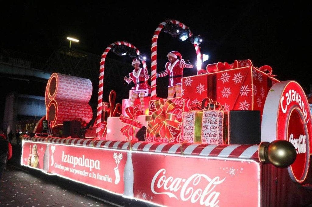 Caravana Coca Cola 2023 en CDMX