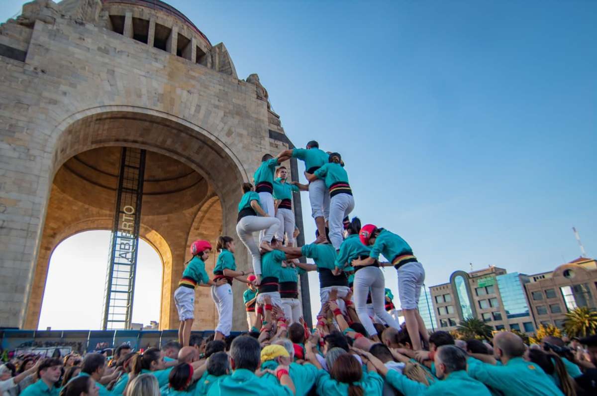 Los Castellers de Vilafranca darán shows de acrobacias GRATIS en CDMX