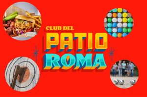 Club del Patio Roma: juega dardos, béisbol, tiro de hacha y comida monchis