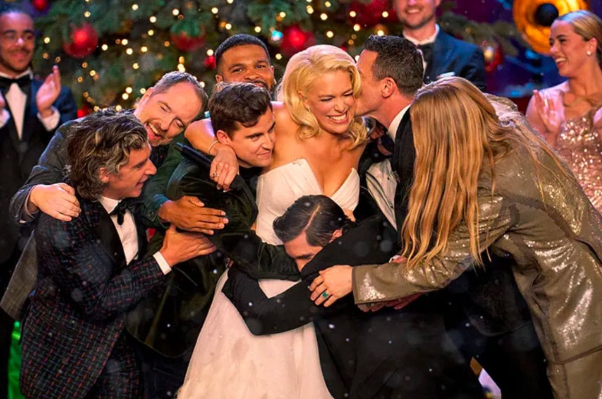 El elenco de Ted Lasso tuvo su reunión para un especial navideño