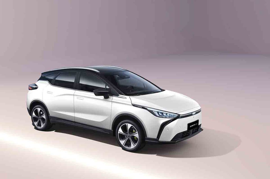 Geely llegó a México con Geometry C y Coolray