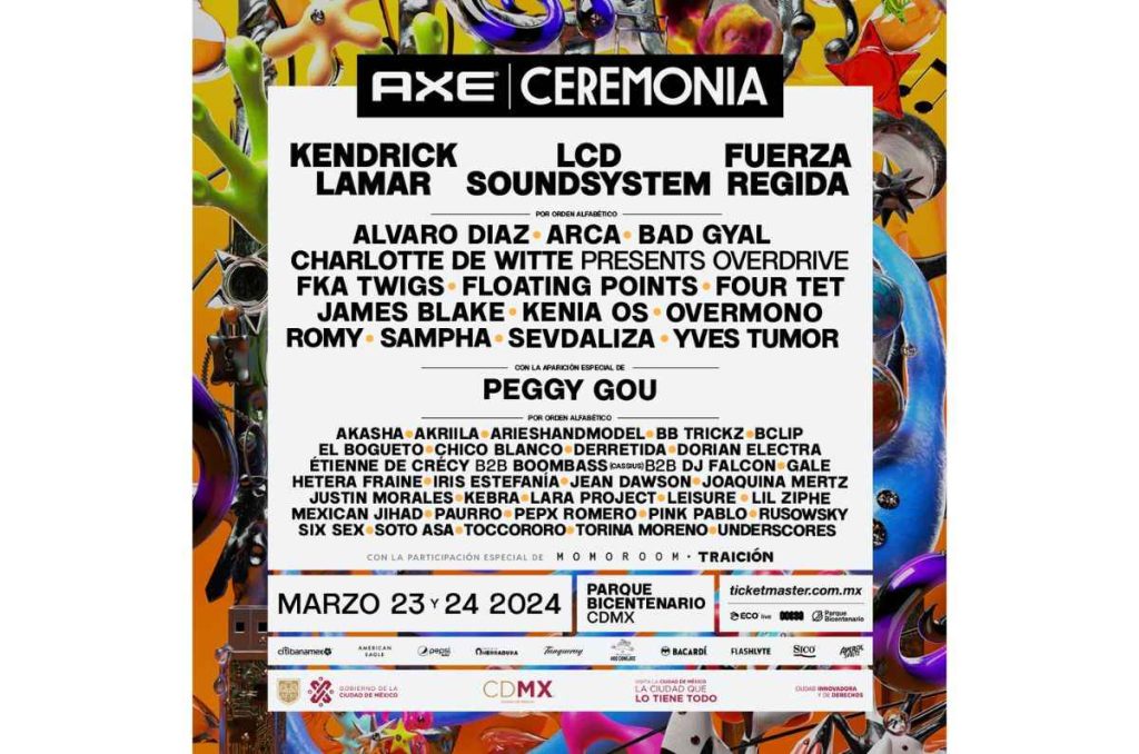 line up axe ceremonia 2024