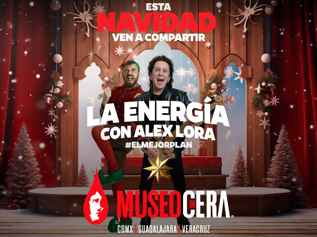 Estas vacaciones navideñas #NosVemosEnElMuseo de Cera