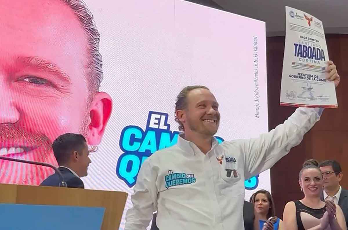 Santiago Taboada recibe respaldo del PRI para su precandidatura a CDMX