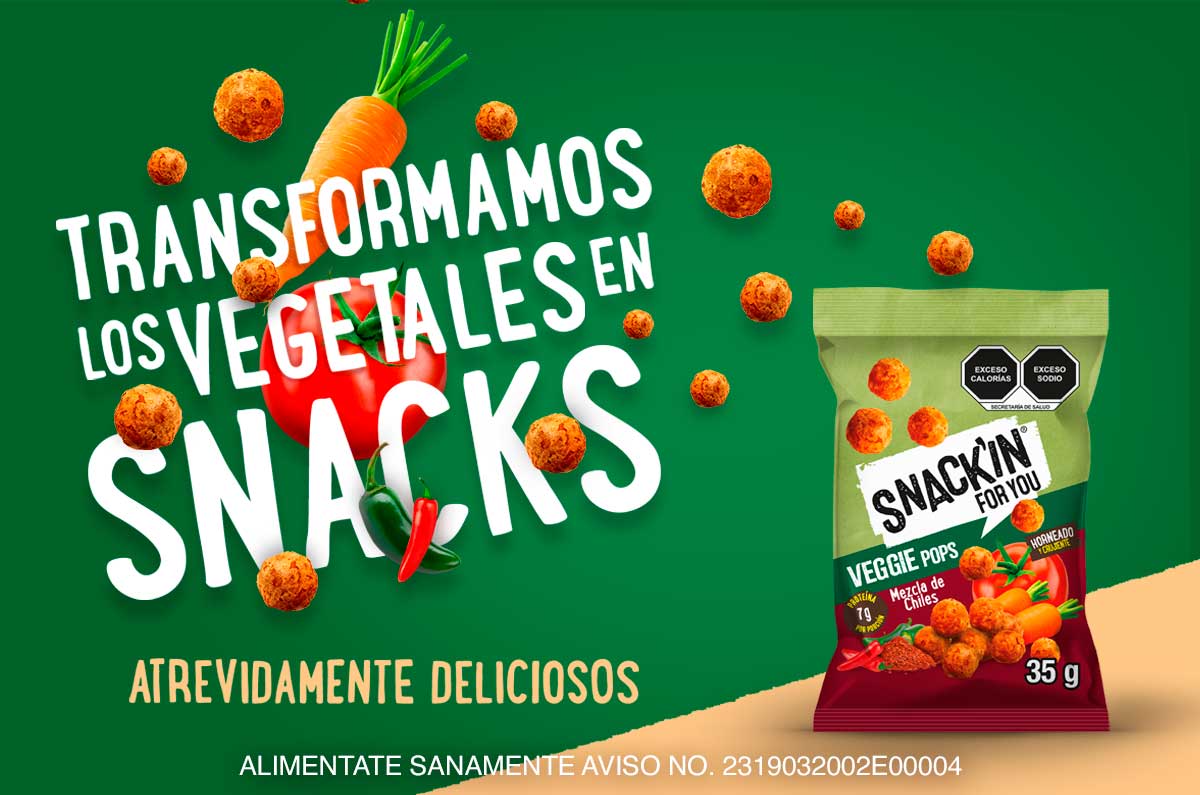 Snack'in For You: ¡la botana rica y nutritiva sí existe!