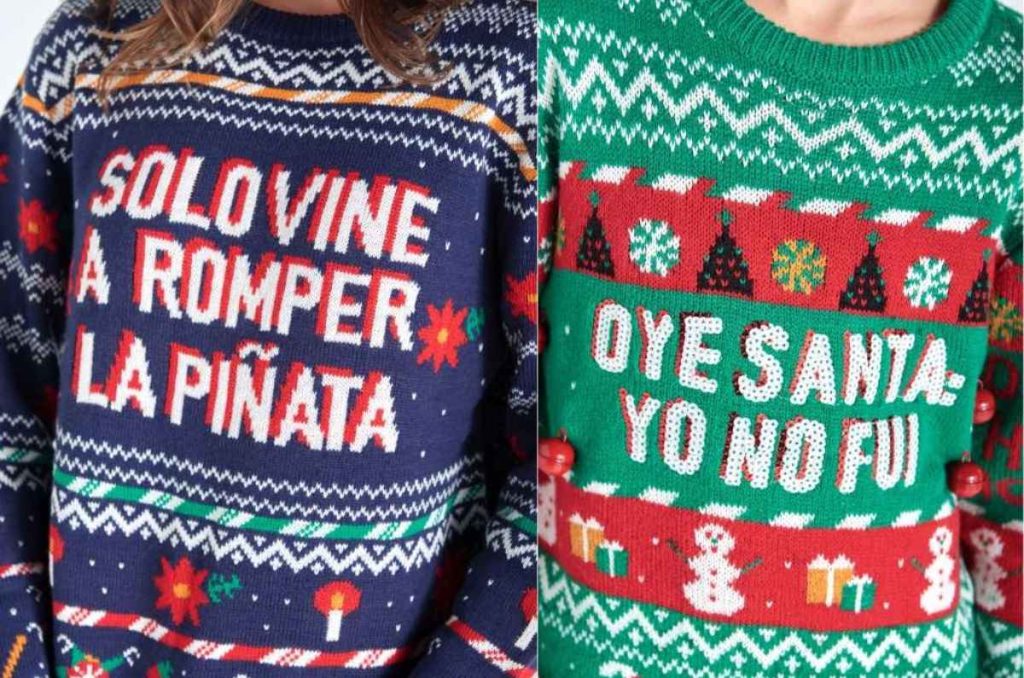 Navidad en suéters