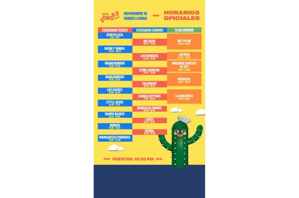 Tecate Sonoro 2023: Conoce el Line Up y no te pierdas las sorpresas de GNP Seguros 1