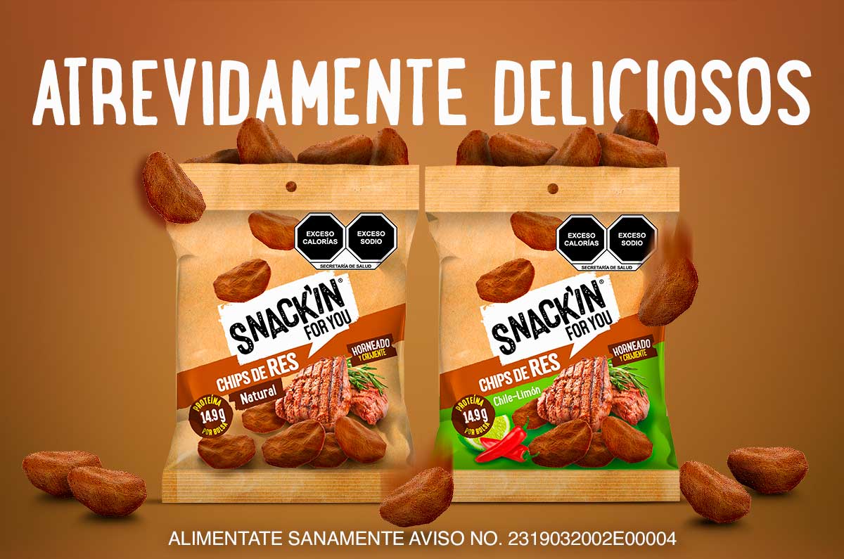 Snack'in For You: ¡la botana rica y nutritiva sí existe!