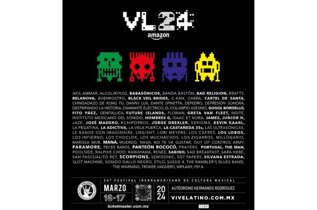 line up vive latino 2024