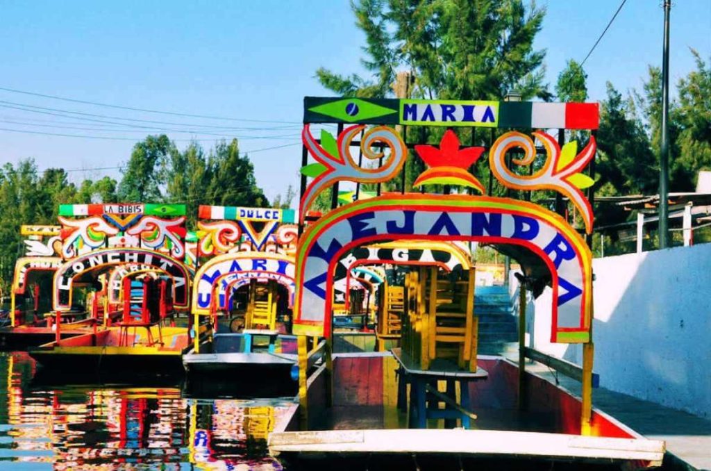 Mercado de Plantas y Flores en Xochimilco