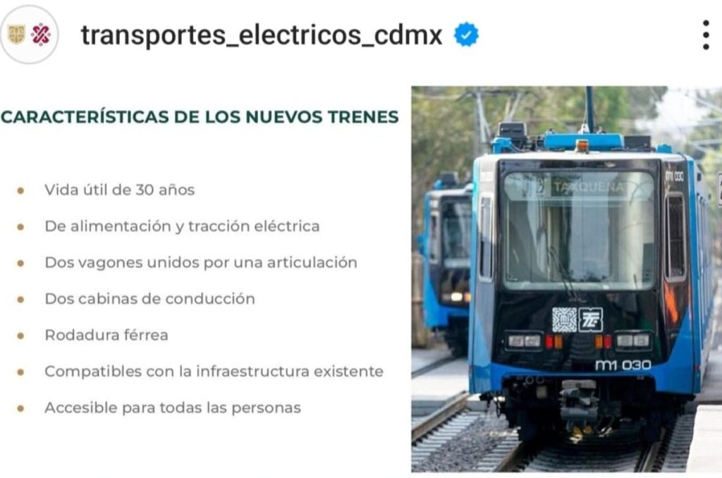 Características tren ligero