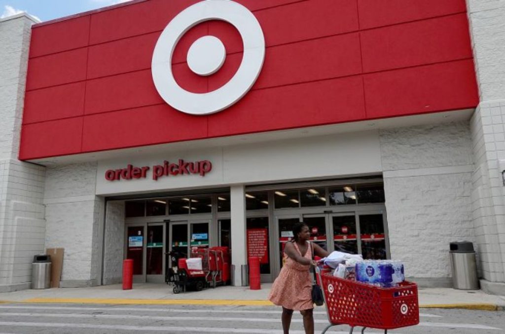 entrada de la tienda target