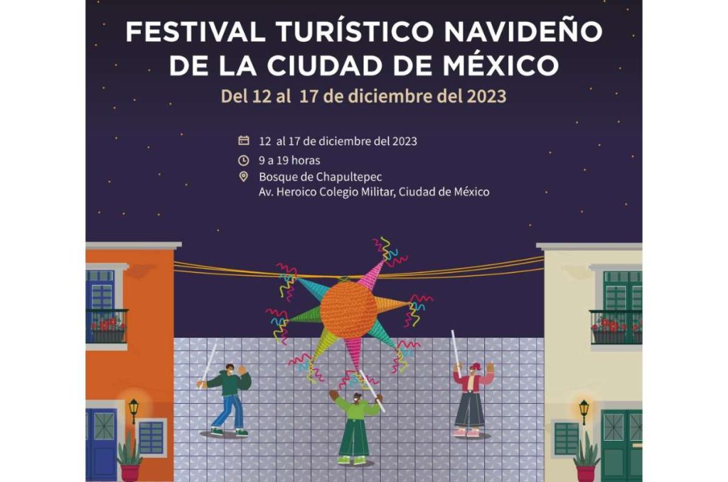 festival turístico navideño en chapultepec