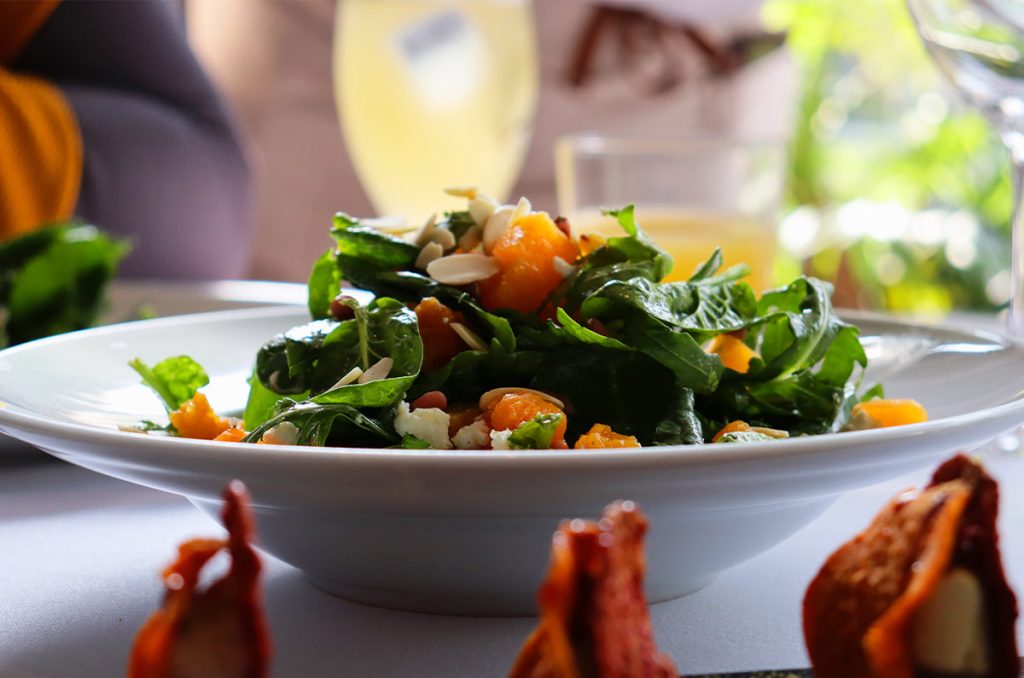 Ensalada de Calabaza en Aitana