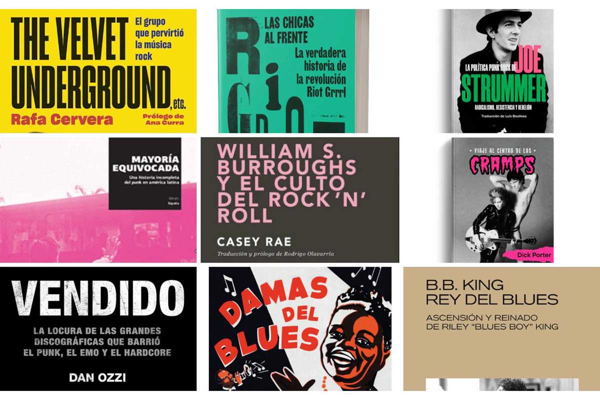 Los 10 mejores libros de rock del 2023