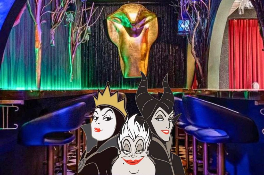 Así es Maleficio, el speakeasy de las Villanas de Disney que está en Doncella Café