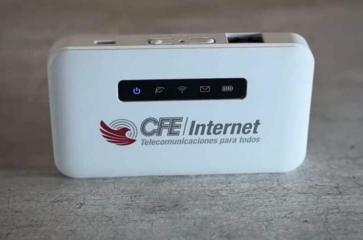 Así funciona MIFI, el nuevo dispositivo móvil de CFE