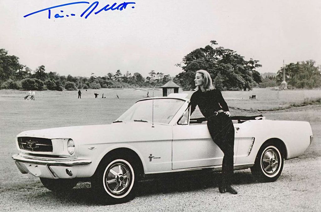 La gran aparición de Ford Mustang en Goldfinger