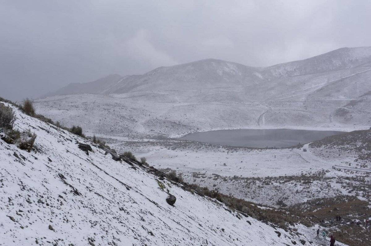 ¡Nevado de Toluca sin acceso al público por frente frío 19!