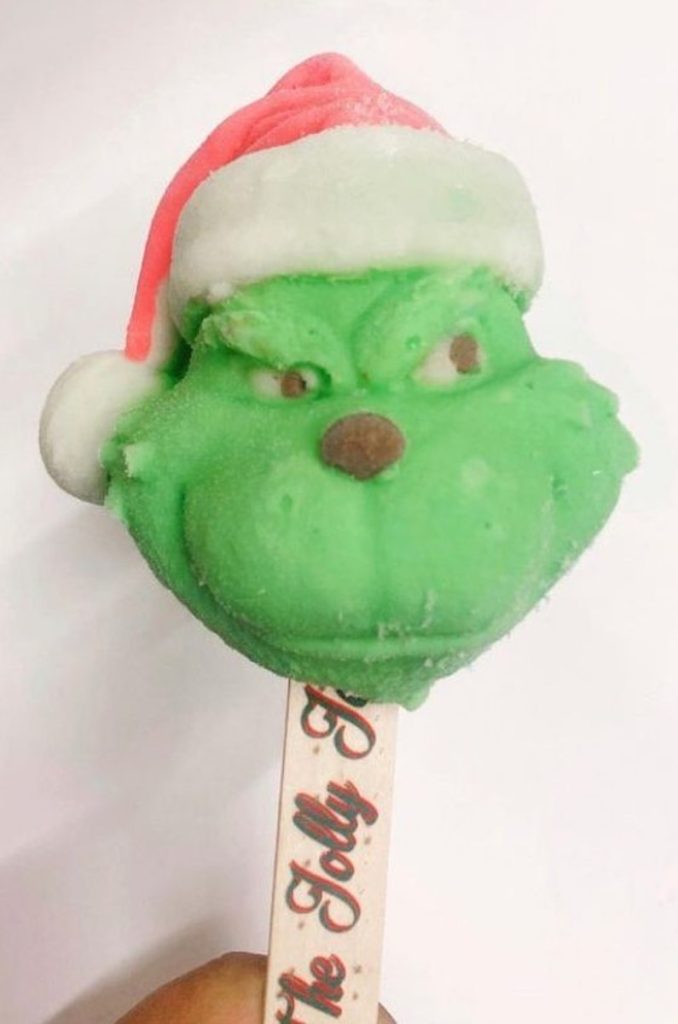 PALETA DE HIELO DEL GRINCH