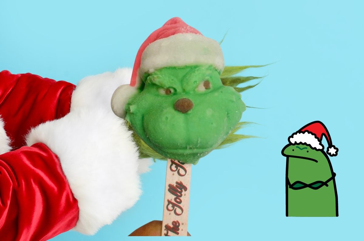 Esta paleta hielo tiene forma de Grinch y es la más cool de la temporada navideña