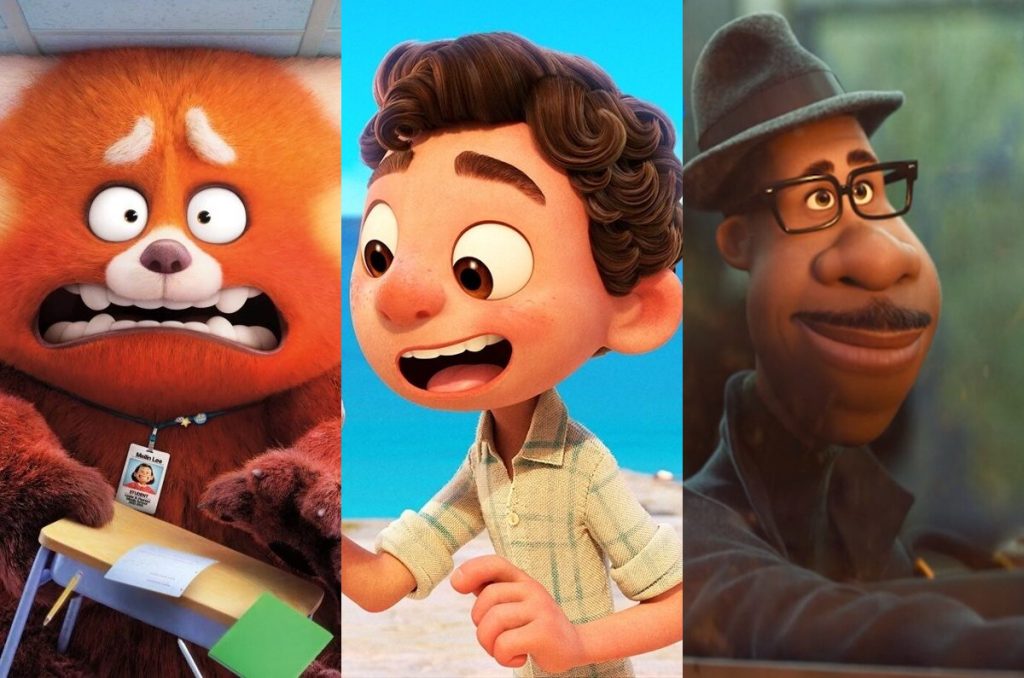 Del streaming al cine: Disney estrenará Red, Luca y Soul en 2024