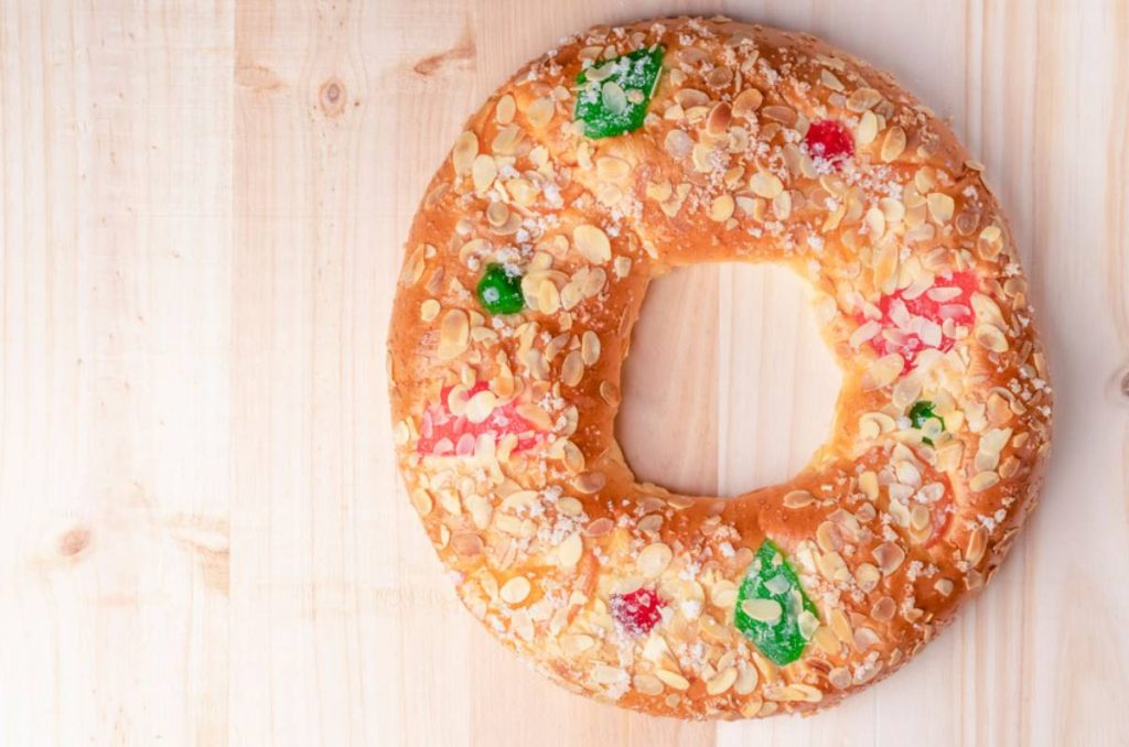 Roscón de reyes de España