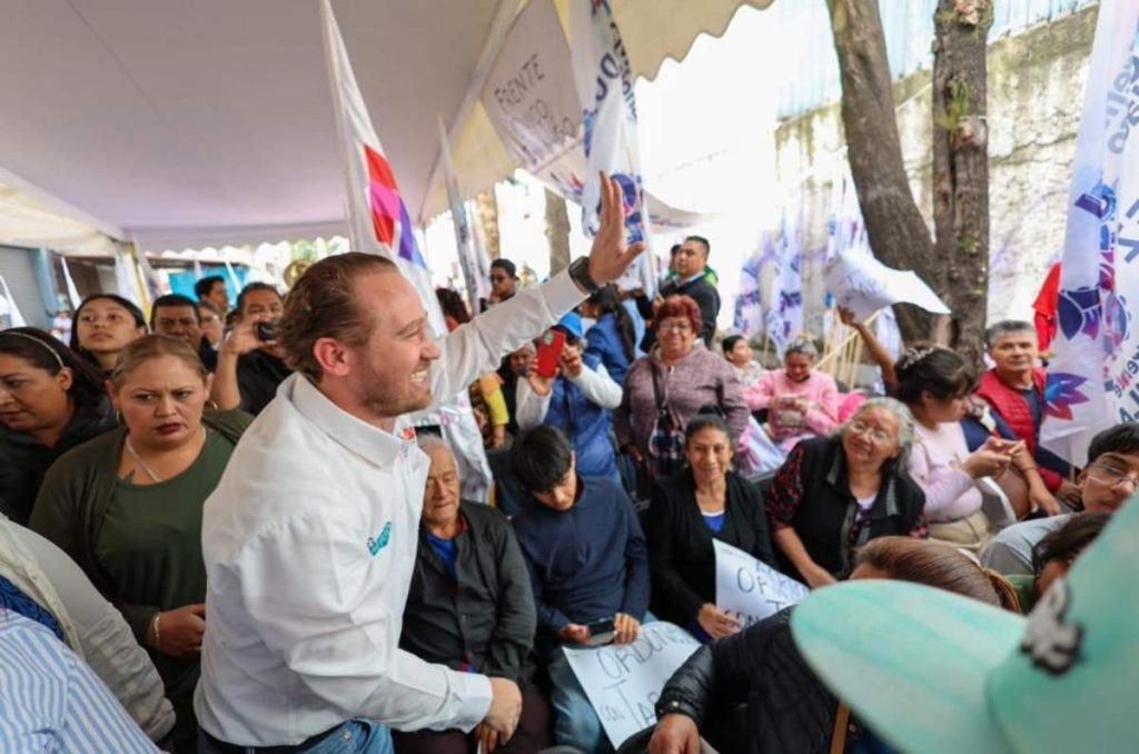 Milpa Alta da su apoyo al precandidato Santiago Taboada