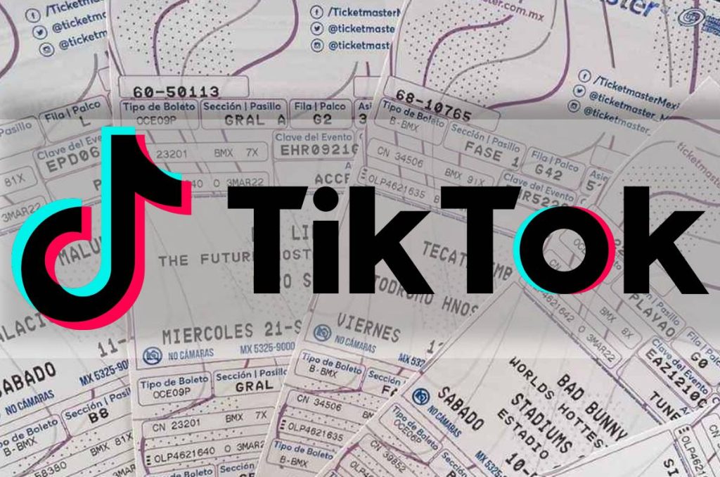 TikTok y Ticketmaster han llegado a un acuerdo para vender boletos de conciertos en México