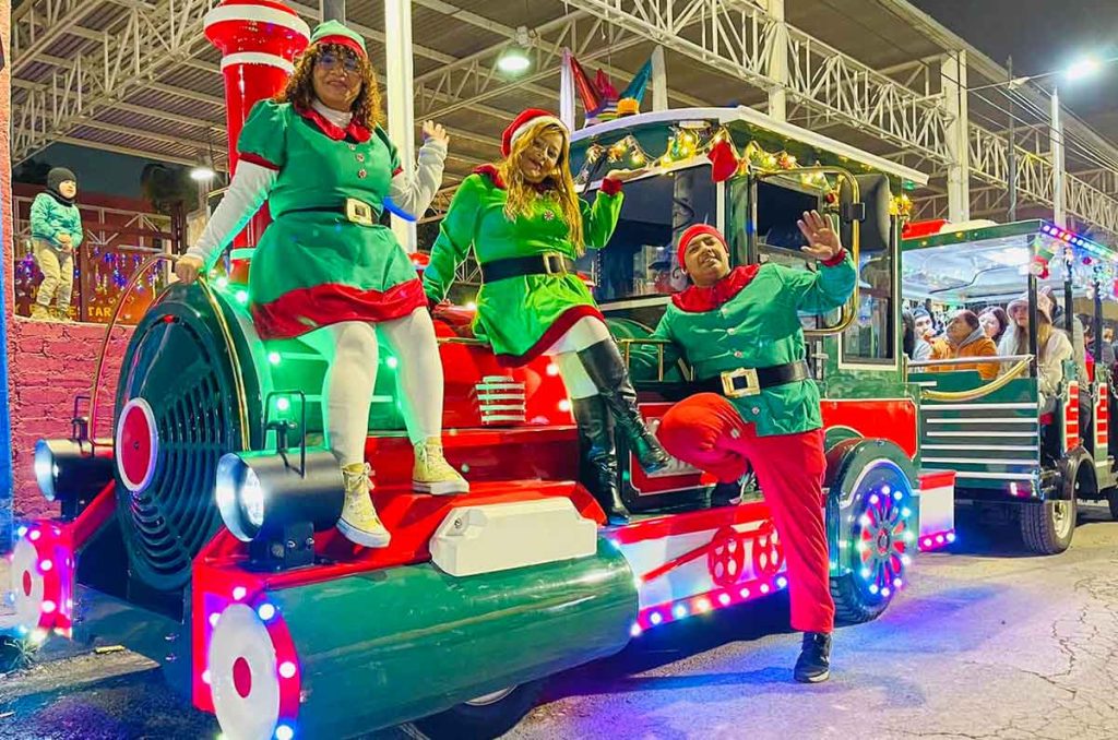 Tren Navideño en CDMX