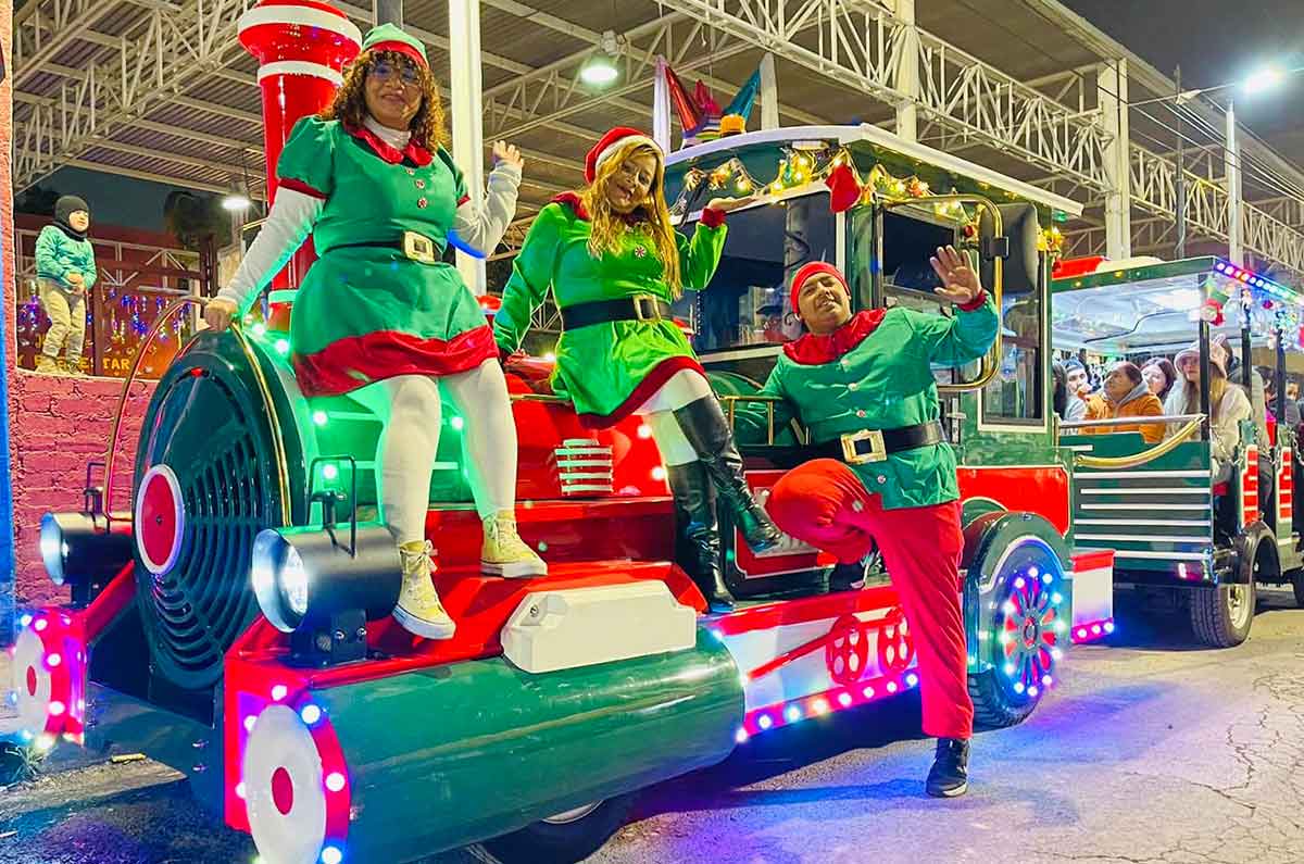 Tren navideño en Tláhuac: plan GRATIS para toda la familia