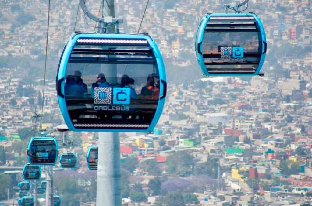 Obras del Cablebús línea 3