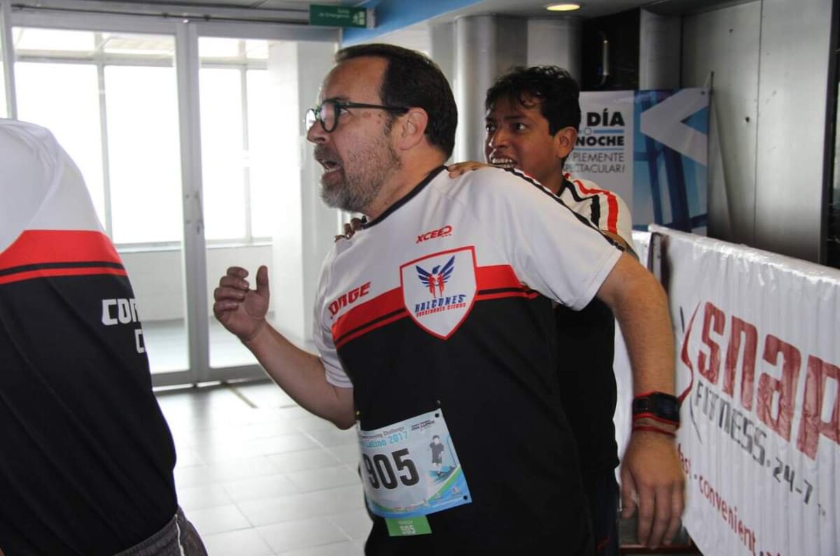 Carrera vertical en la Torre Latino de CDMX 2024