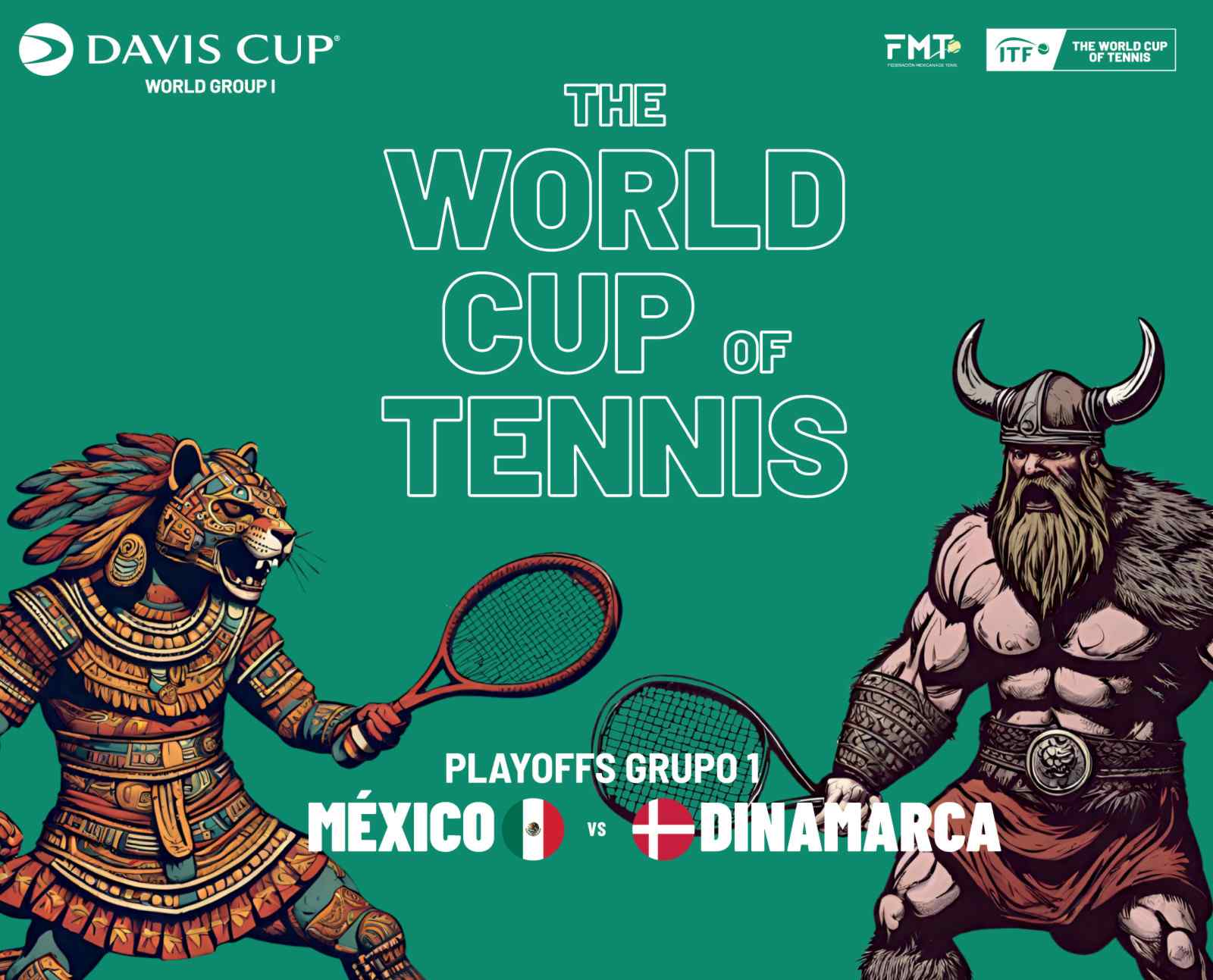 Copa Davis: México enfrentará a Dinamarca en Zapopan 1